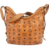 MCM Monogram Visetos Hobo Shoulder Crossbody Bag