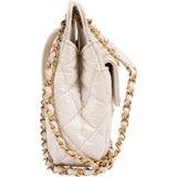 Chanel Quilted Leather Wavy CC Lucky Number 5 Small Crossbody Bag