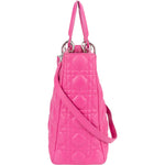 Christian Dior Quilted Lambskin Lady Dior Handbag - vintageandkickz