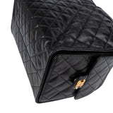 Chanel 25 Quilted Lambskin Drawstring Jumbo Bucket Shoulder Bag