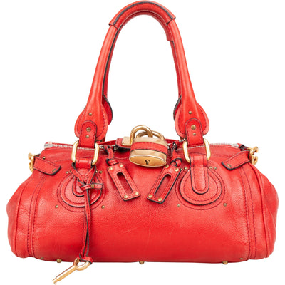 Chloé Leather Paddington Satchel Handbag