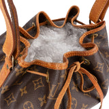 Louis Vuitton Monogram Canvas Sac Noé Petit Shoulder Bag