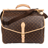 Louis Vuitton Monogram Canvas Sac Chasse Hunting Travel Handbag M41140
