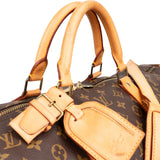 Louis Vuitton Monogram Canvas Keepall 60 Bandoulière Travel Bag