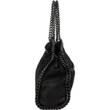 Stella McCartney Shaggy Falabella Fold Over Tote Crossbody Handbag