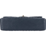 Chanel Quilted Caviar Leather Medium Double Flap Shoulder Bag