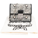 MCM Visetos Monogram Jacquard Patricia Micro Crossbody Bag