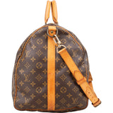 Louis Vuitton Monogram Canvas Keepall 55 Bandoulière Travel Bag