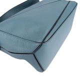 Loewe Blue Calfskin Puzzle Small Handbag