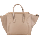 Céline Taupe Grained Leather Phantom Handbag