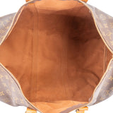 Louis Vuitton Monogram Canvas Keepall 50 Bandoulière Travel Bag