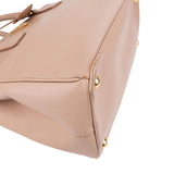 Prada Pink Saffiano Leather Galleria Handbag
