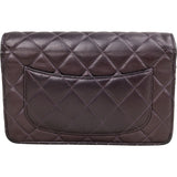 Chanel Quilted Lambskin Wallet On Chain Crossbody Bag