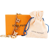 Louis Vuitton Golden Blooming Flowers & Key Holder Bag Charm