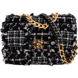 Chanel 19 Tweed Single Flap Crossbody Bag