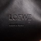 Loewe Orange Lizard-Embossed Leather T Pouch