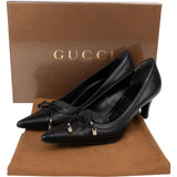 Gucci Black Leather Pumps (35,5)