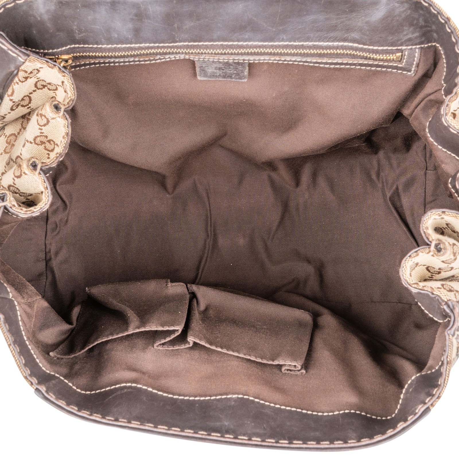 Gucci GG Monogram Hysteria Top Handle Handbag - vintageandkickz