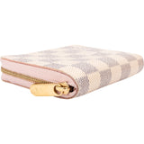 Louis Vuitton Monogram Damier Azur Canvas Small Zippy Coin Purse Wallet