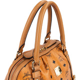 MCM Monogram Visetos Ella Boston Handbag