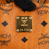 MCM Monogram Visetos Drawstring Dessau Crossbody Bag