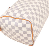 Louis Vuitton Monogram Damier Azur Canvas Speedy 25 Handbag