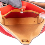 MCM Visetos Pebbled Leather Milla Hobo Shoulder Bag