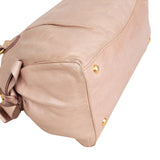 Miu Miu Vitello Lux Leather Bow Handbag