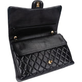 Chanel Quilted Lambskin Jumbo Double Flap Crossbody Bag