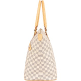 Louis Vuitton Monogram Damier Azur Saleya GM Handbag