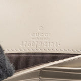 Gucci Leather Queen Margaret Wallet On Chain Crossbody Bag