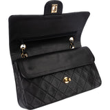 Chanel Quilted Lambskin 24K Gold Medium Double Flap Shoulder Bag