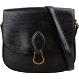Louis Vuitton Noir Epi Leather Saint Cloud GM Crossbody Bag