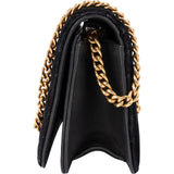 Gucci Chevron Velvet GG Marmont Small Crossbody Bag