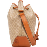Celine Macadam Canvas Drawstring Bucket Crossbody Bag