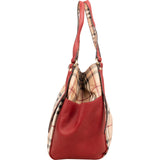 Burberry Smoked Check Canterbury Hobo Shoulder Bag