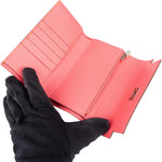 Hermès Epsom Leather Kelly Compact Wallet - vintageandkickz