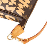 Louis Vuitton Limited Monogram Graffiti Pochette Accessoires Handbag
