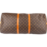 Louis Vuitton Monogram Canvas Keepall 60 Bandoulière Travel Bag