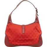 Gucci Monogram GG Canvas Jackie Shoulder Bag