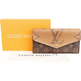 Louis Vuitton Monogram Giant Reverse Canvas Sarah Wallet