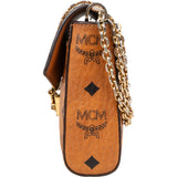 MCM Monogram Visetos Patricia Wallet on Chain Crossbody Bag