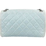 Chanel Quilted Leather Single Flap Crossbody Bag