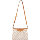 Louis Vuitton Monogram Damier Azur Canvas Siracusa PM Crossbody Bag