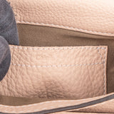 Chloé Grained Calfskin Marcie Mini Saddle Crossbody Bag