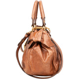 Miu Miu Vitello Lux Bow City Handbag