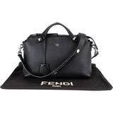 Fendi Black Leather By The Way Boston Handbag
