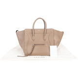 Céline Taupe Grained Leather Phantom Handbag