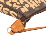 Louis Vuitton Limited Monogram Graffiti Pochette Accessoires Handbag
