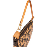 Louis Vuitton Limited Monogram Graffiti Pochette Accessoires Handbag